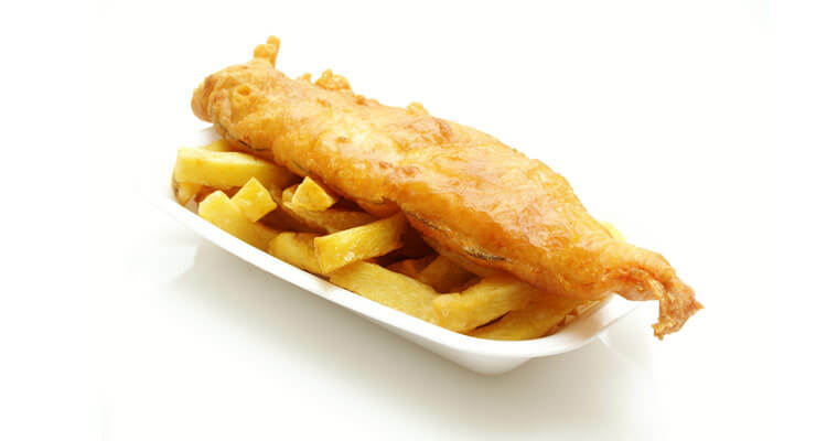 fish and chips Heißluftfritteuse
