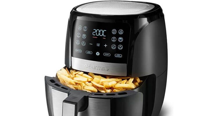 ourmia Digitaler 5,7 Liter Heißluftfritteuse
